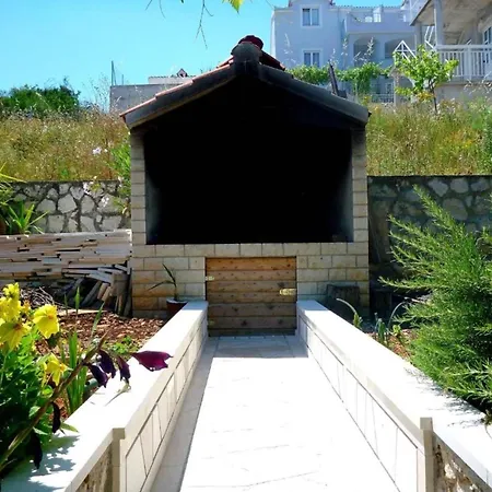 Beachfront Mastrinka With Sea View - Three Bedroom With Terrace And Sea View *